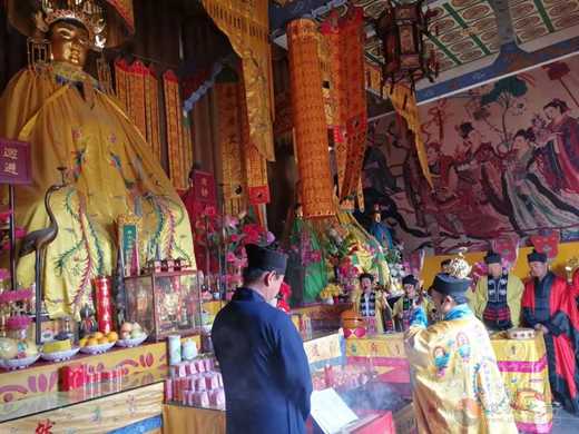 临清泰山行宫碧霞元君祠举办传统庙会-道音文化