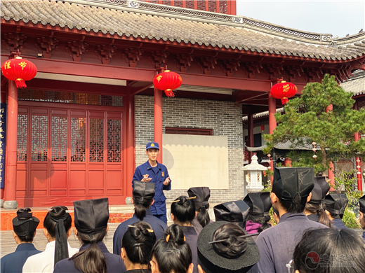 浙江道教学院师生进行消防安全学习-道音文化
