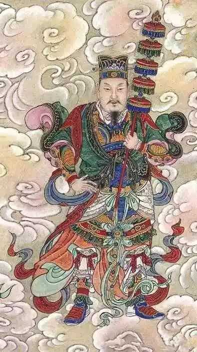 三元统御唐葛周三大将军同判岱岳冥司，管三天门奏章上表