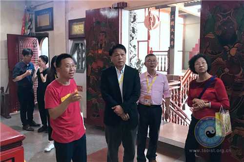 台湾参访团到厦门朝宗宫参访-道音文化