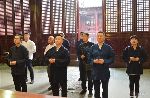 马来西亚道教总会访问团一行参访上海白云观-道音文化