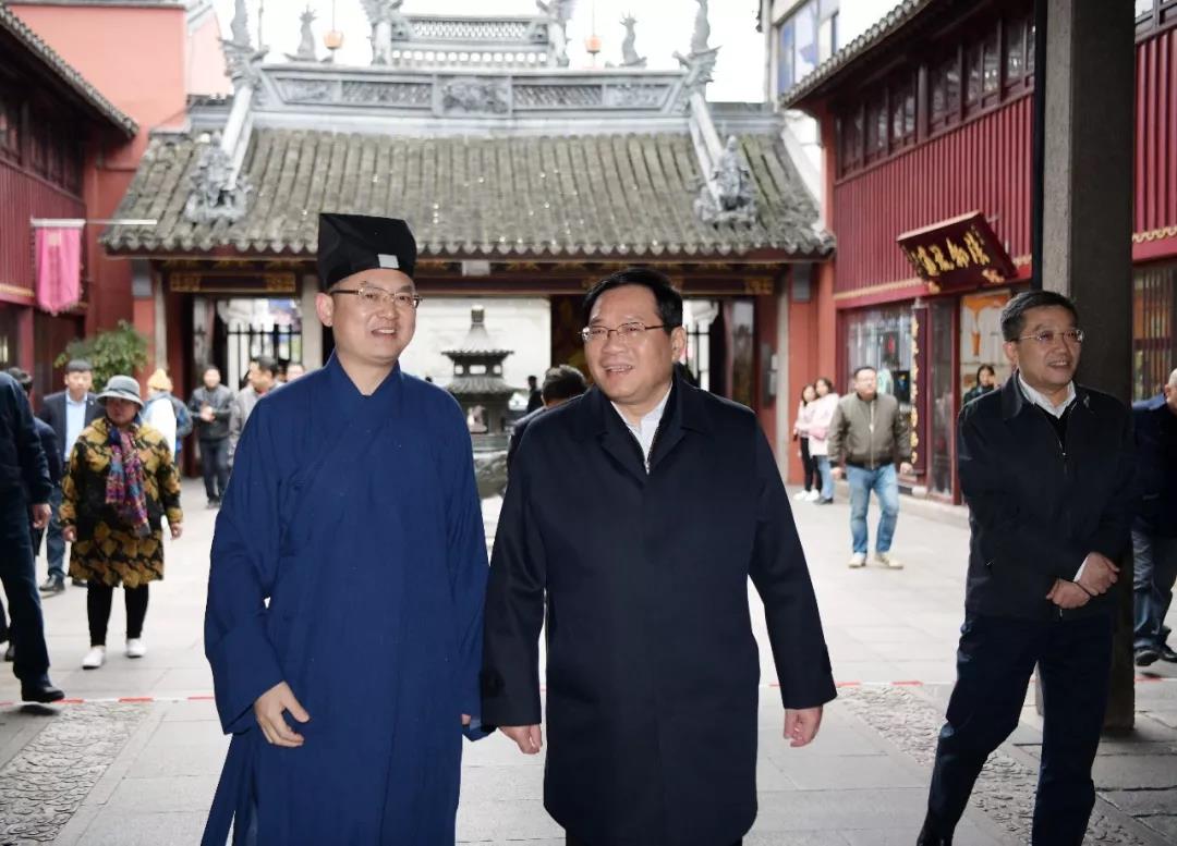 上海市委书记李强调研上海市部分宗教场所-道音文化