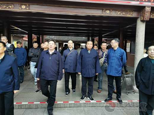广州市道教协会学习考察团参访上海城隍庙-道音文化