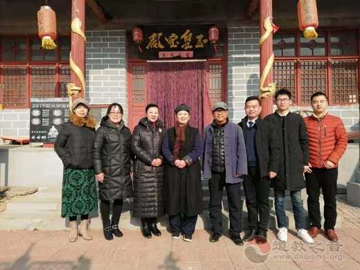 临清市皇殿岗玉皇庙举办迎新春爱国爱教书画笔会活动-道音文化