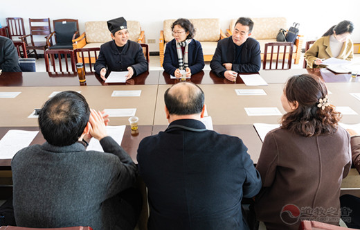 南京市秦淮区人大副主任一行视察方山洞玄观-道音文化