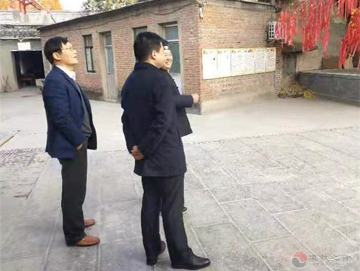 江苏省淮安市淮安区委常委、统战部长一行莅临淮安东岳庙调研-道音文化