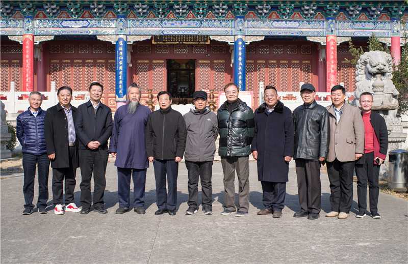 江苏省政协原副主席吴冬华视察仪征东岳庙-道音文化
