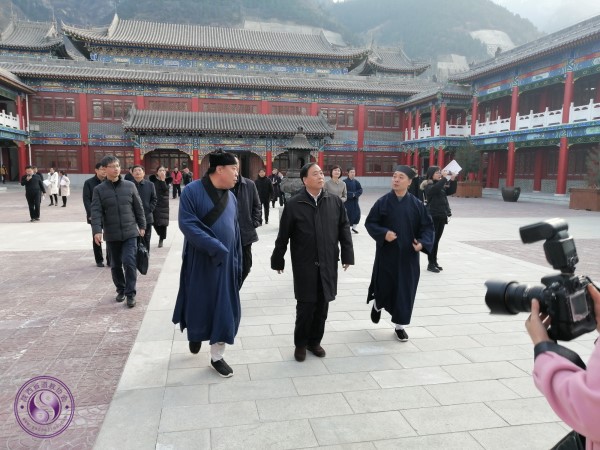 陕西省委常委、统战部长赴陕西道教学院及华山玉泉院调研-道音文化