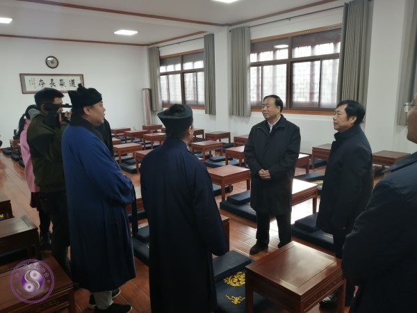 陕西省委常委、统战部长赴陕西道教学院及华山玉泉院调研-道音文化