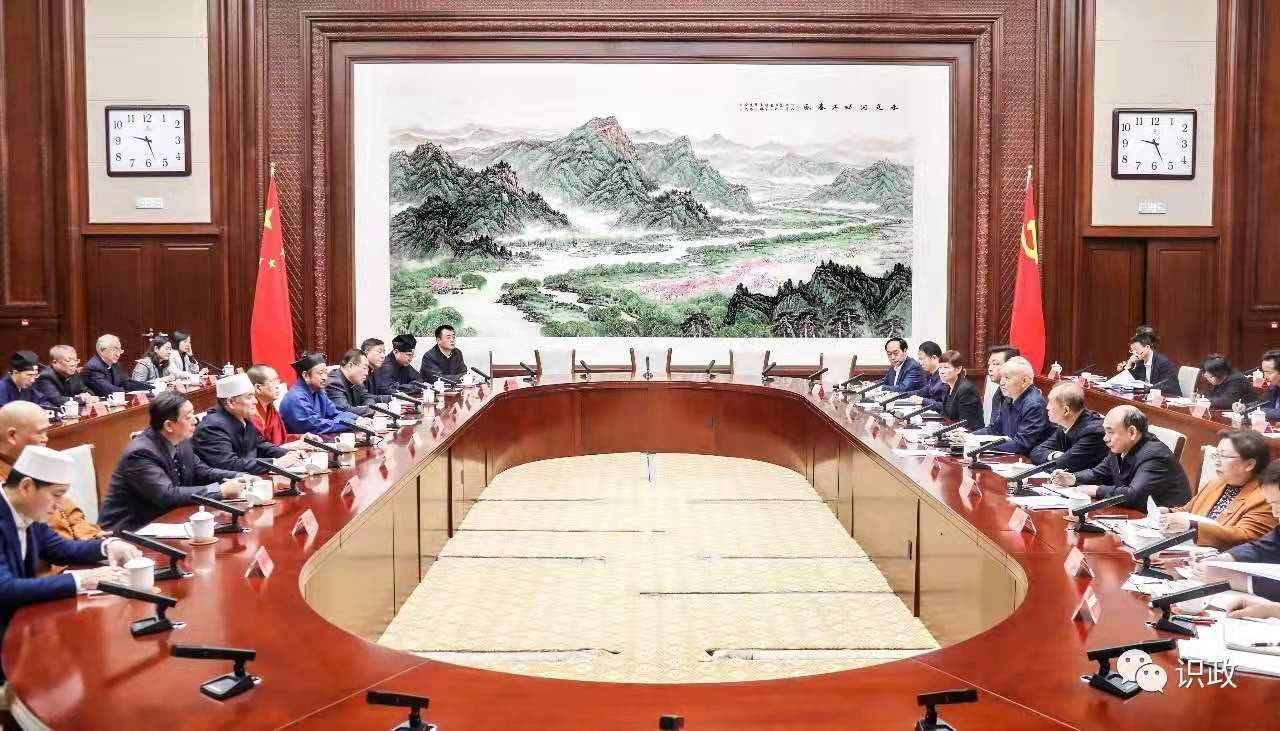 北京市委书记蔡奇与市宗教团体新一届领导班子成员座谈-道音文化