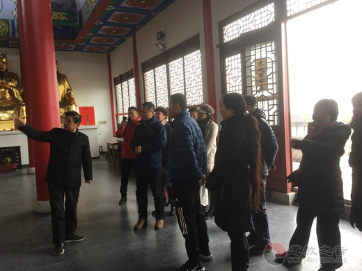 上海华爱基金会一行参访南京方山洞玄观-道音文化