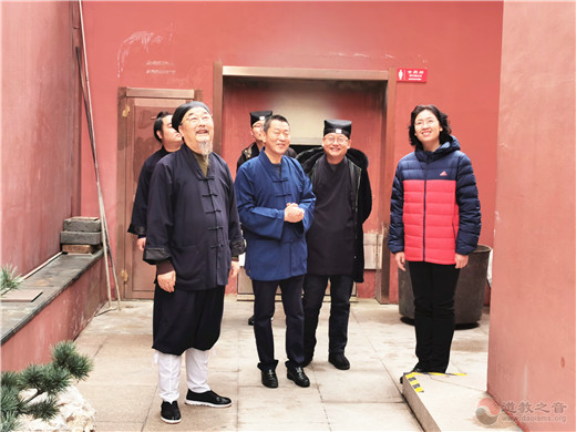 北京市道教协会访问团到上海城隍庙学习调研-道音文化