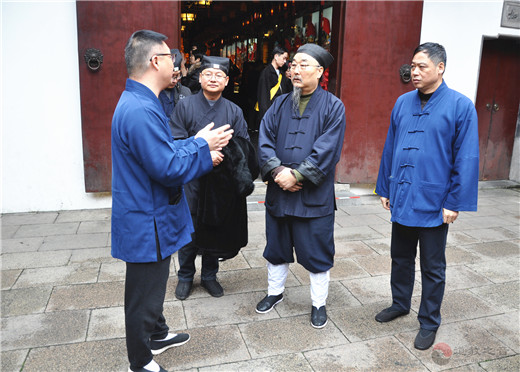 北京市道教协会访问团到上海城隍庙学习调研-道音文化