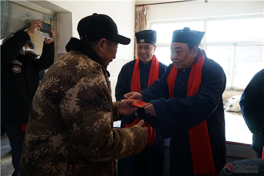 河北省秦皇岛市抚宁区天马山玄真观举行2020元旦“迎新年 送温暖”活动-道音文化