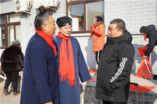 河北省秦皇岛市抚宁区天马山玄真观举行腊八节施粥送春联公益活动-道音文化