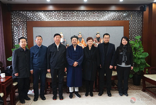 北京市委常委、统战部部长齐静春节前走访慰问市道协负责人-道音文化