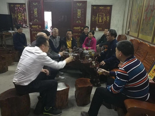 广西贵港市民宗委韦永弼一行到白石山三清观走访慰问-道音文化