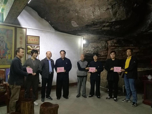 广西贵港市民宗委韦永弼一行到白石山三清观走访慰问-道音文化