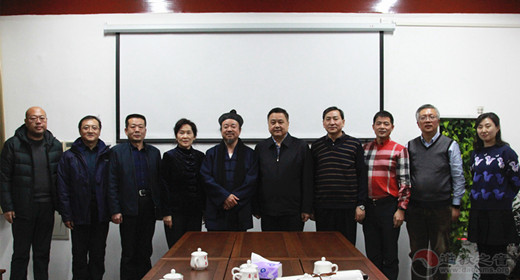 北京市人大常委会副主任李颖津一行走访西城区道教协会