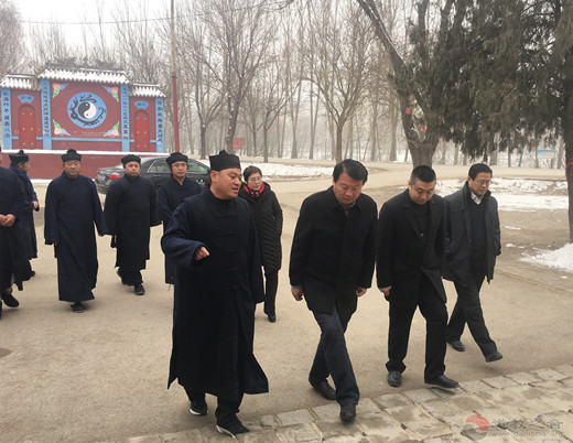 山东省临清市委领导走访慰问临清市道教协会-道音文化