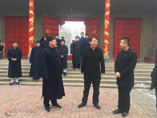 山东省临清市委领导走访慰问临清市道教协会-道音文化