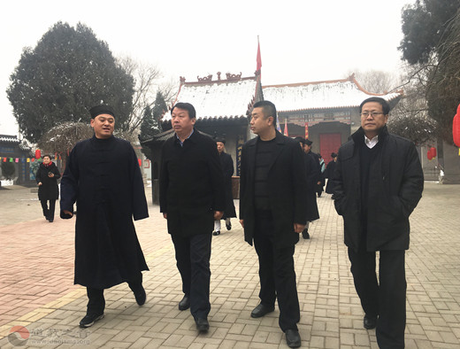 山东省临清市委领导走访慰问临清市道教协会-道音文化