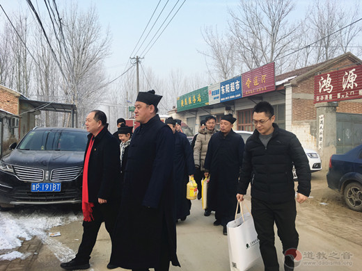 聊城市道教协会开展春节走访慰问困难群众活动-道音文化