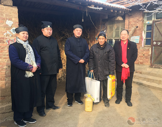 聊城市道教协会开展春节走访慰问困难群众活动-道音文化