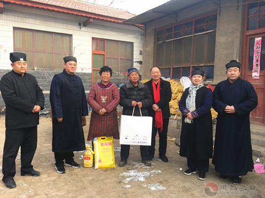 聊城市道教协会开展春节走访慰问困难群众活动-道音文化