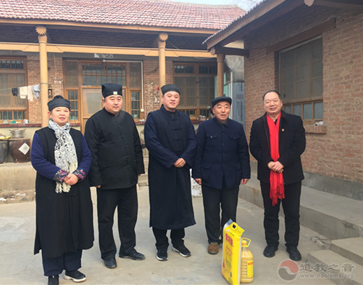 聊城市道教协会开展春节走访慰问困难群众活动-道音文化