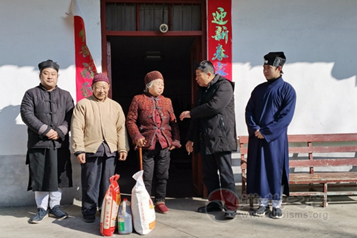 汉中市留坝县张良庙开展新春慰问活动-道音文化