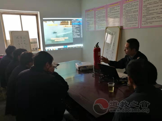 淮安东岳庙开展消防安全演练活动-道音文化