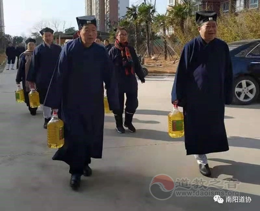 南阳市道教协会开展春节扶贫慰问送温暖活动-道音文化