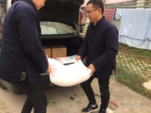 镇江市润州道院一行赴道缘夕阳红养老院春节慰问-道音文化