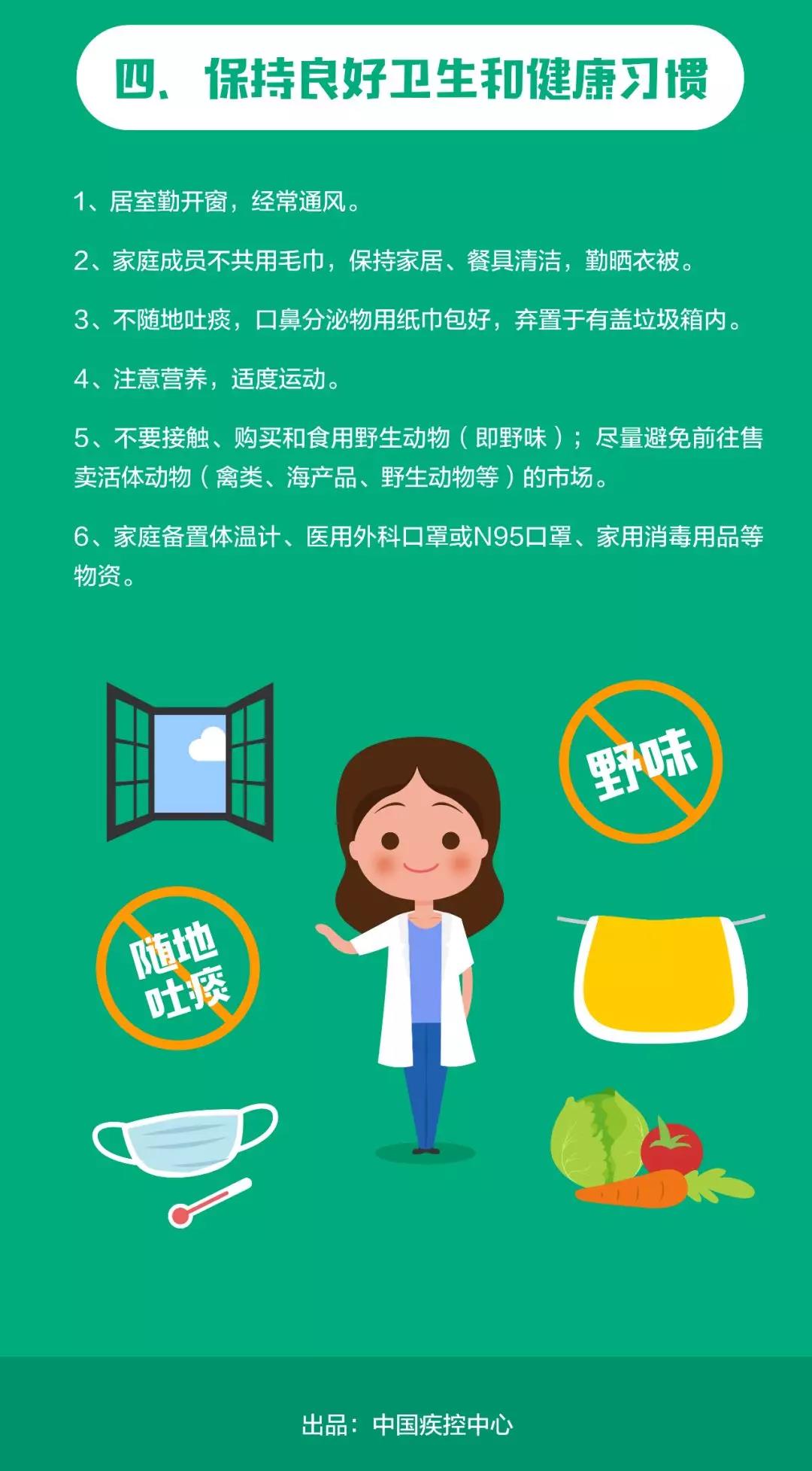 中国疾控中心提示：公众预防怎么做？（通用预防篇）