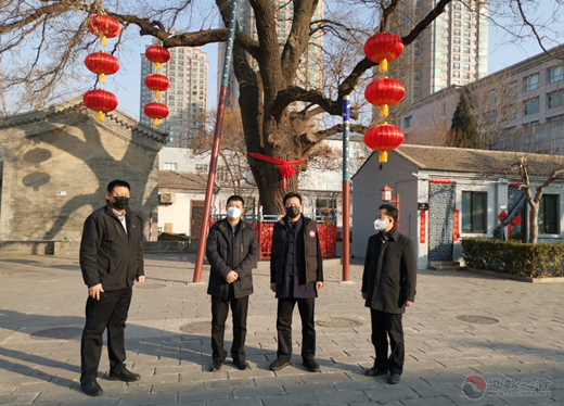 北京市民族宗教委领导赴吕祖宫、东岳庙慰问并检查防疫工作落实情况-道音文化