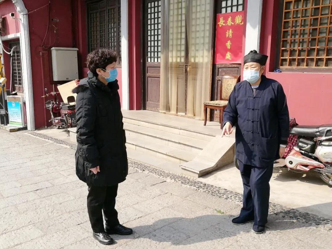 湖北省委统战部副部长、省民宗委主任马萍巡查暗访宗教活动场所-道音文化