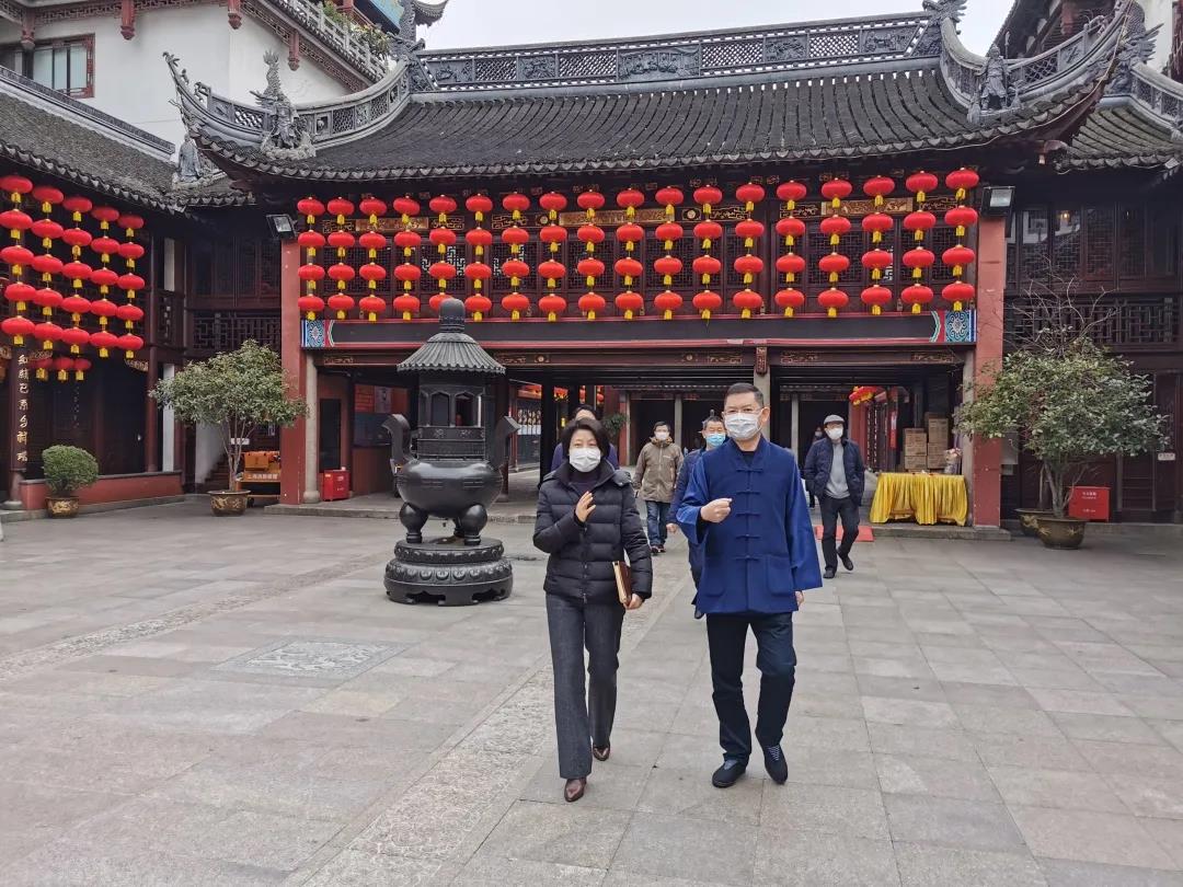 上海市民族宗教局局长花蓓赴市道教协会调研年度重点工作-道音文化