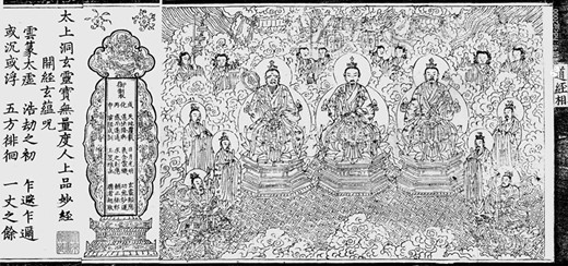 《中国道教版画全集》部分经首扉画赏析-道音文化