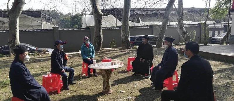 武汉市民宗委副主任黄书革一行到东湖大道观了解疫情防控情况-道音文化