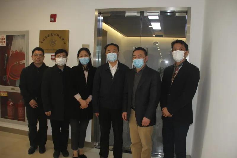 上海市委统战部副部长王霄汉走访调研上海宗教文化研究中心-道音文化