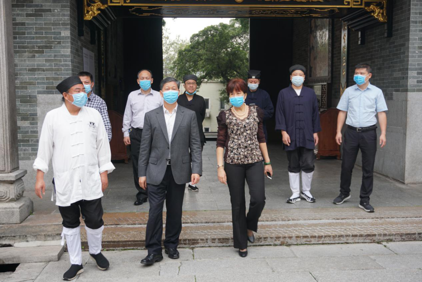 广州市民宗局局长汪茂铸检查部署道教场所疫情防控及清明期间管理工作-道音文化