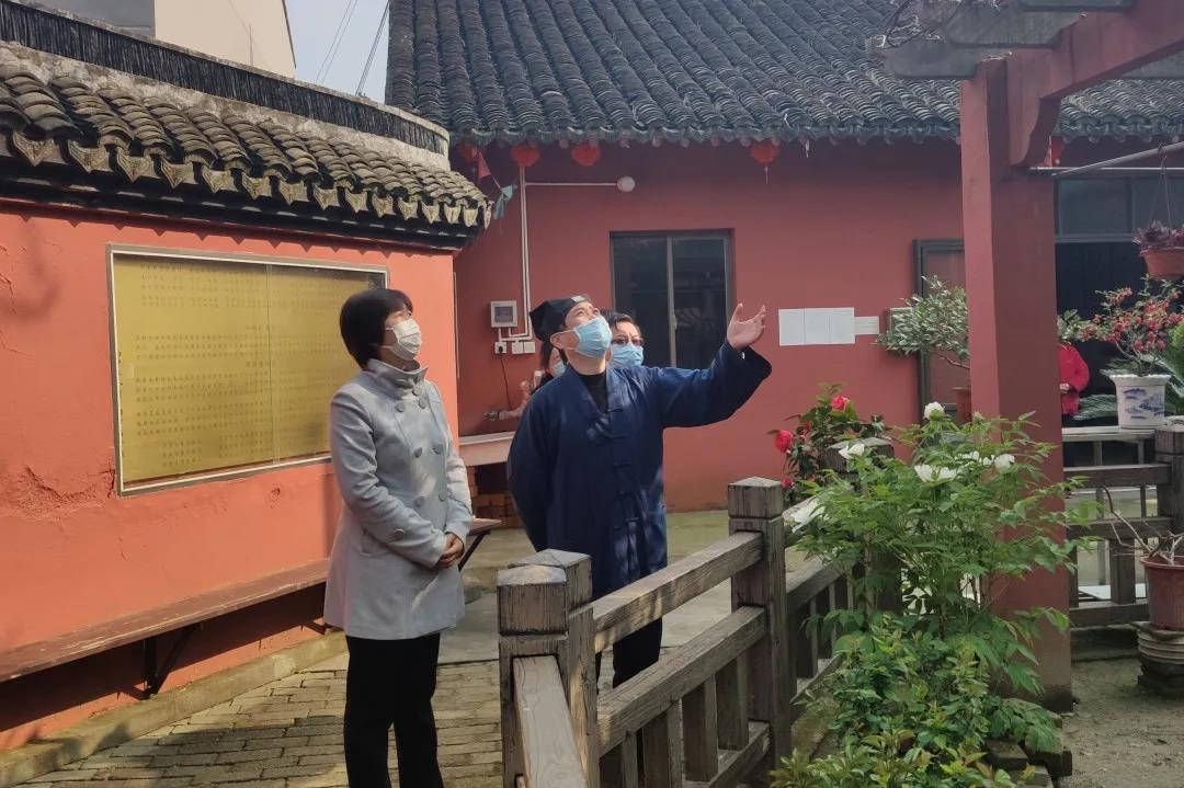 上海市金山区委统战部部长张恂赴金山中学和部分宗教活动场所调研疫情防控工作-道音文化
