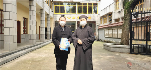 湖南省道协会长黄至安方丈慰问基层道协宫观-道音文化