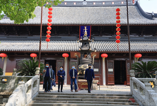 江苏省民宗委综合督查处一行检查苏州玄妙观消防安全隐患-道音文化