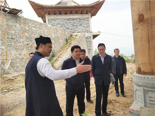 陕西省汉中市副市长邱仕伟一行调研太极观-道音文化