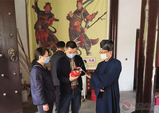 江苏省民宗委、省消防救援总队联合检查常州白龙观安全专项整治工作-道音文化