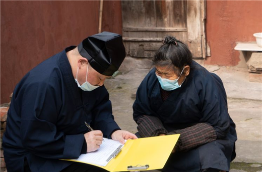 湖北省道协副会长刘信峰道长赴分管辖区道观进行防疫检查和慰问-道音文化