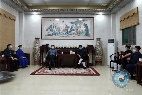广东省道教协会负责人赴各市道教活动场所检查疫情防控工作-道音文化