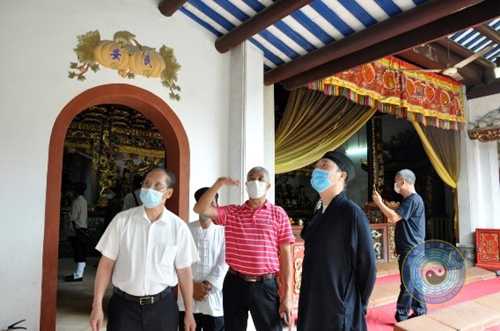 广东省道教协会负责人赴各市道教活动场所检查疫情防控工作-道音文化